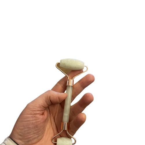 Face Roller Giada Verde per un Viso più Giovane PelleBio