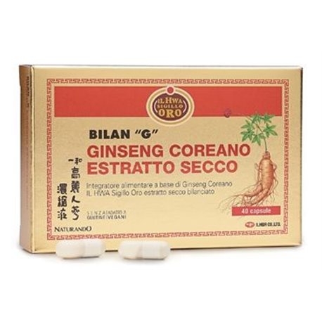 Ginseng HWA Sigillo Oro Bilan "G" Capsule