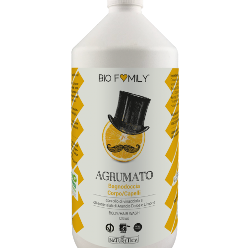 Naturetica Linea BioFamily Bagnodoccia Agrumato