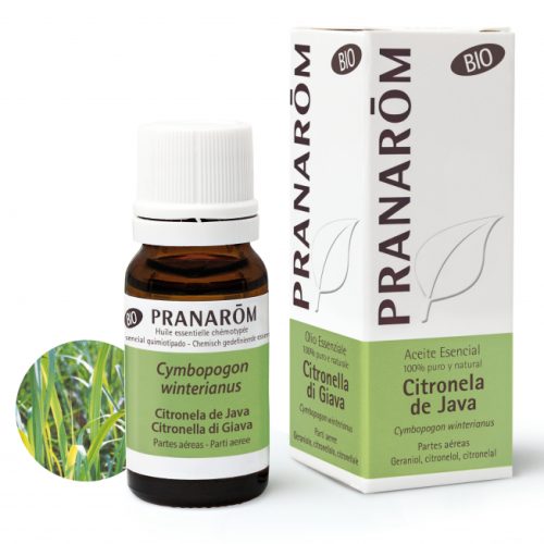 Citronella di Giava Parti Aeree Bio Olio Essenziale 10 ml