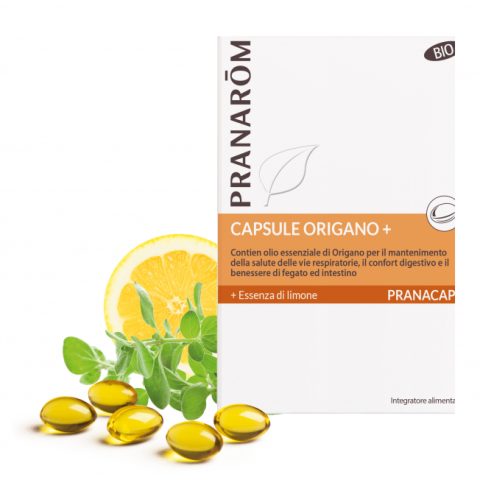 Origano con Essenza di Limone 30 Capsule