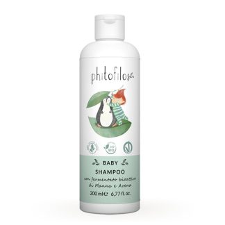 Baby Shampoo con Fermentato Bioattivo con Manna e Avena 200 ml