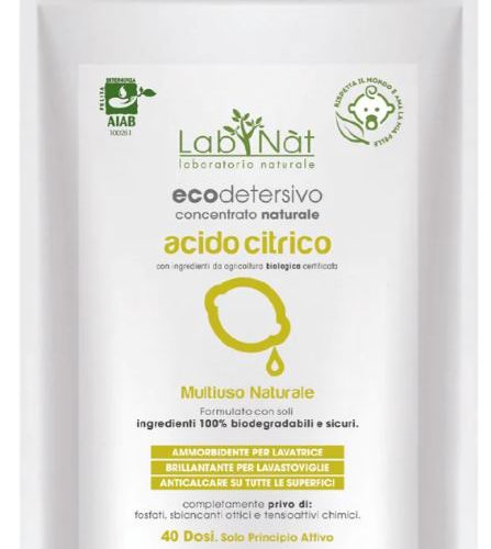 LabNat Acido Citrico in polvere 40 dosi
