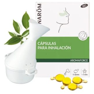 Aromaforce Kit Inalazione con 15 Capsule da Sciogliere