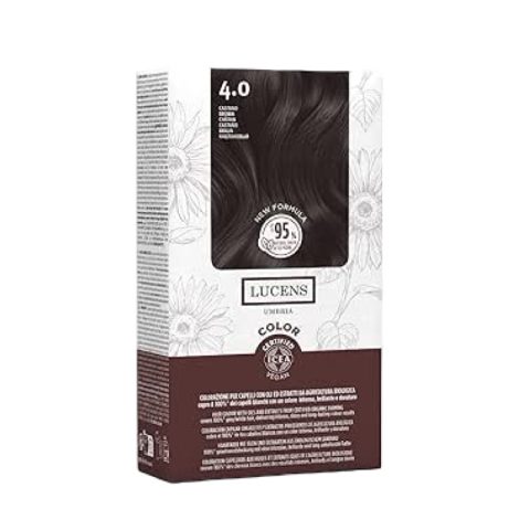 Tinta Capelli Colore Castano Numero 4.0 New Formula Lucens Umbria