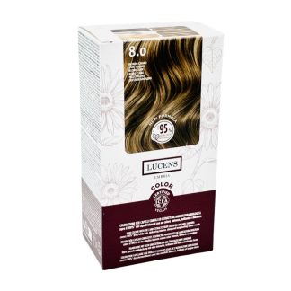 Tinta Capelli Colore Biondo Chiaro Numero 8.0 New Formula Lucens Umbria