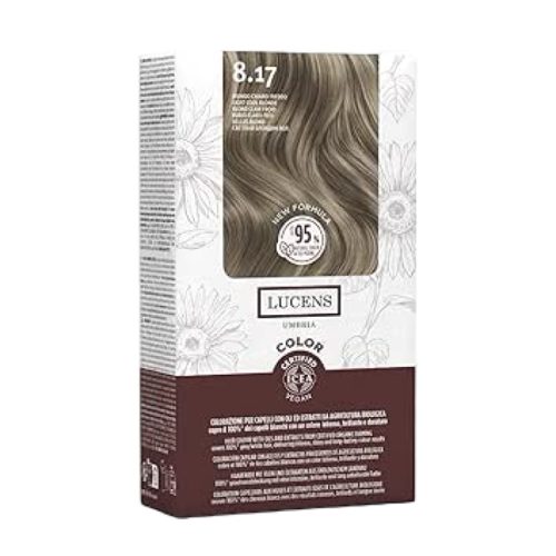 Tinta Capelli Colore Biondo Chiaro Freddo Numero 8.17 New Formula Lucens Umbria