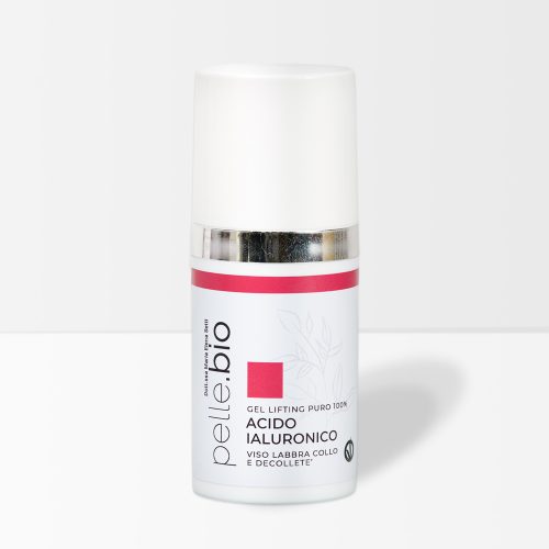 Acido Ialuronico Gel Lifting Puro Viso Labbra Collo Decolletè 30 ml PelleBio