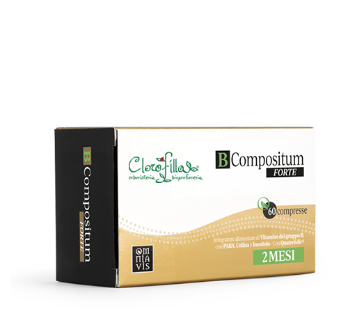 B Compositum Forte 60 compresse Clorofilla Erboristeria