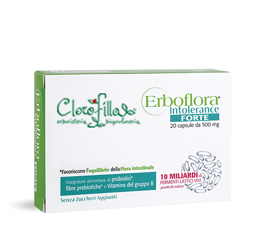 ERBOFLORA INTOLLERANCE-FORTE | Clorofilla Erboristeria