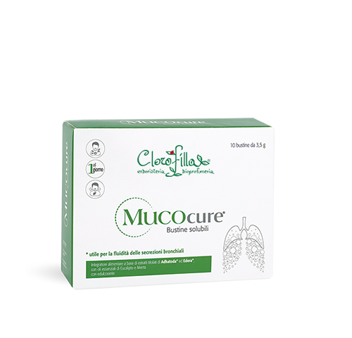 Mucolitico 100% naturale che favorisce la fluidità delle secrezioni bronchiali.
