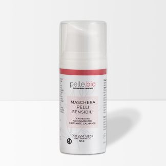 Maschera Viso Pelli Sensibili Couperose Arrossamenti 30 ml PelleBio