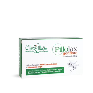 Clorofilla Erboristeria Pillolax Gonfiore 30 compresse