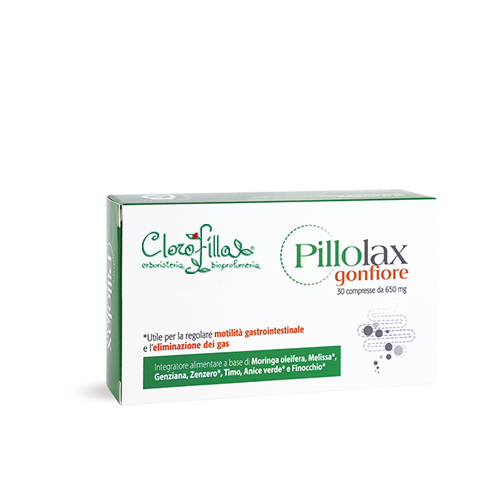 Clorofilla Erboristeria Pillolax Gonfiore 30 compresse