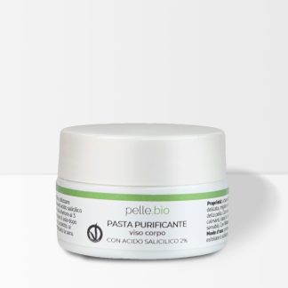Pasta Purificante Viso Corpo con Acido Salicilico 20 grammi PelleBio