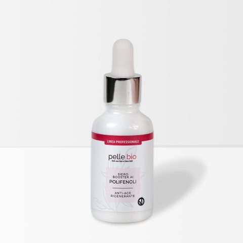 Siero Viso Booster Polifenoli Rigenerante Illuminante 30 ml PelleBio