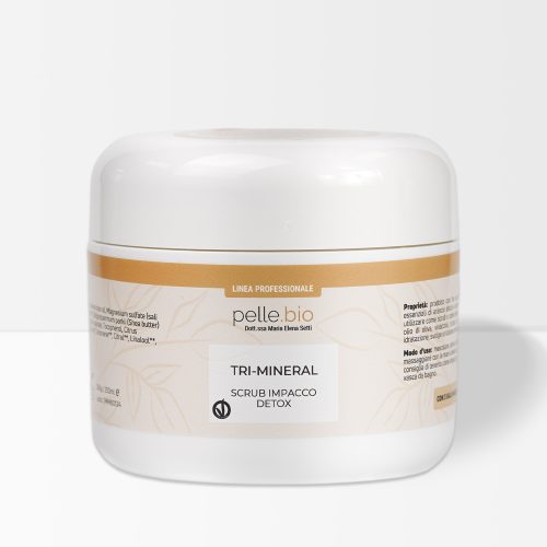 Tri Mineral Scrub Corpo Impacco Detox 250 ml PelleBio