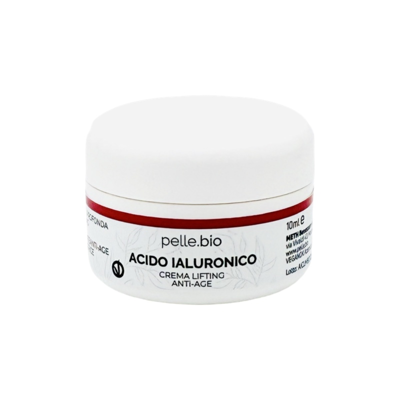 Acido Ialuronico Crema Viso Lifting Mini Taglia 10 ml PelleBio
