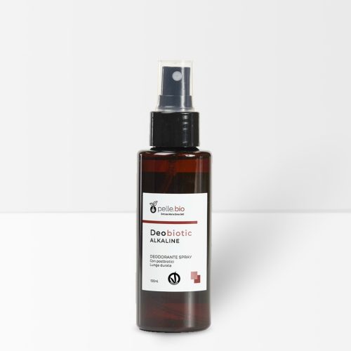 DeoBiotic Alkaline Deodorante Spray Postbiotici e Bicarbonato 100 ml PelleBio