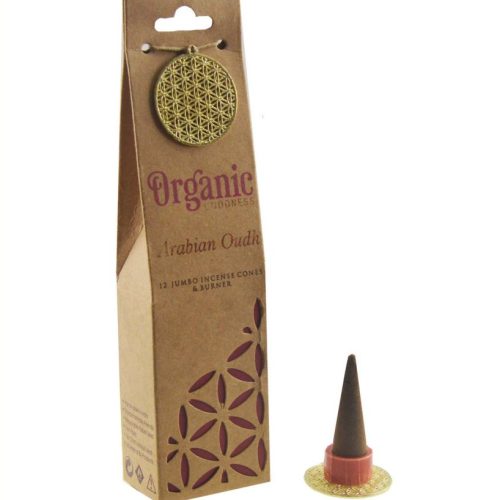 Incenso a Cono con Bruciatore Arabian Oudh 12 coni