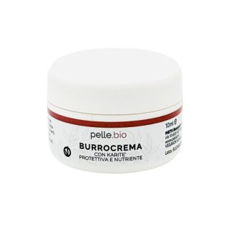 Burrocrema Protettiva e Nutriente Viso Corpo Mini Taglia 10 ml PelleBio