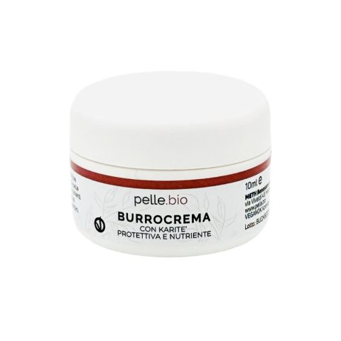 Burrocrema Protettiva e Nutriente Viso Corpo Mini Taglia 10 ml PelleBio