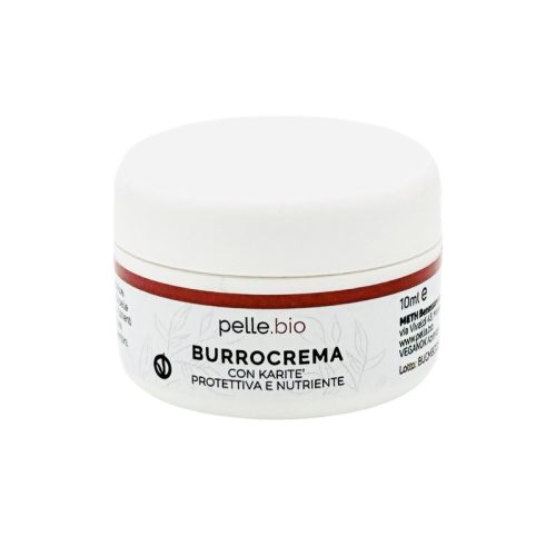 Burrocrema Protettiva e Nutriente Viso Corpo Mini Taglia 10 ml PelleBio