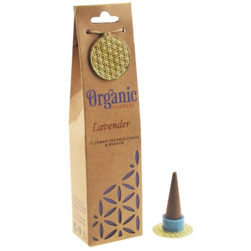 Incenso a Cono con Bruciatore Lavender 12 coni