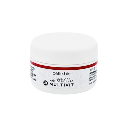 Crema Viso Antiossidante Multivit Mini Taglia 10 ml PelleBio