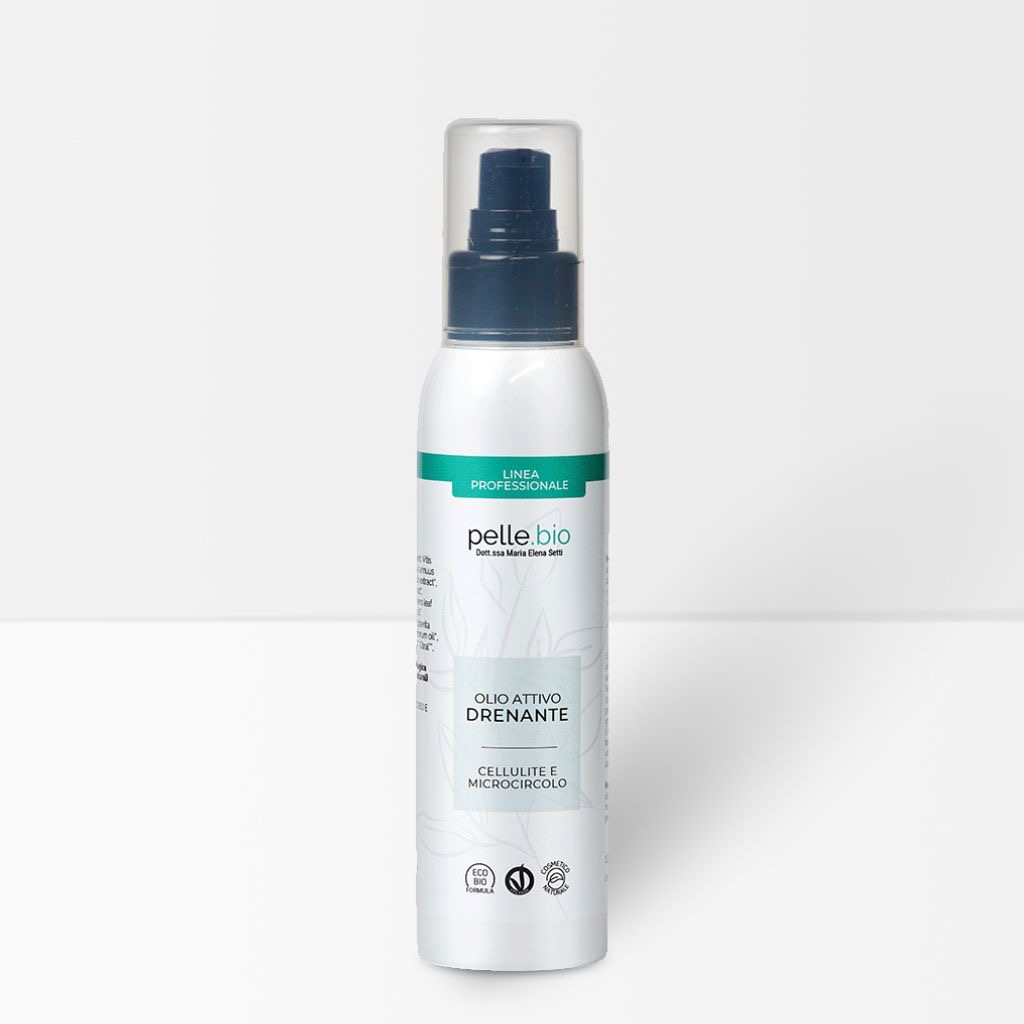 Olio Attivo Drenante Cellulite 125 ml PelleBio