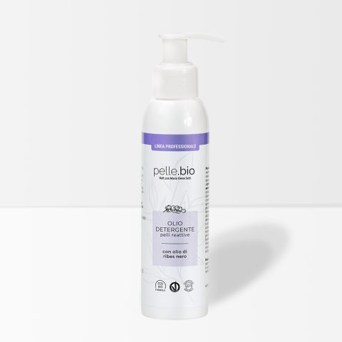 Olio Detergente Pelli Reattive con Olio di Ribes Nero 125 ml PelleBio