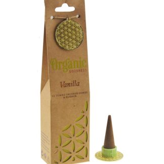 Incenso a Cono con Brucatore Vanilla 12 coni