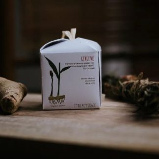 GENGEVO Shampoo e Balsamo Solido 2 in 1 Volumizzante per Capelli Fini o Normali 90 grammi