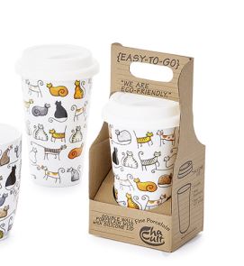 Tazza Easy to Go con Gatto