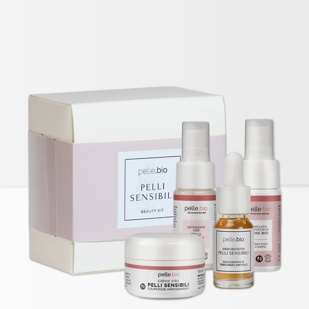 Beauty Kit Pelli Sensibili Pelle Bio