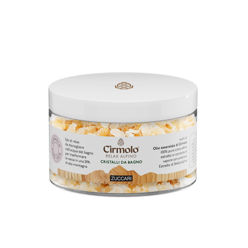 Cirmolo Cristalli Sali da Bagno 250 grammi