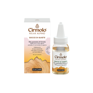 Cirmolo Olio Essenziale 100% puro Gocce di Quiete 10 ml