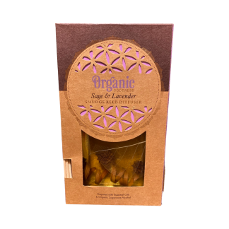 Diffusore con Bastoncini Salvia e Lavanda 150 ml