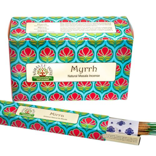 Incenso Namastè India Mirra 12 bastoncini