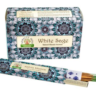 Incenso Namastè India Salvia Bianca 12 bastoncini