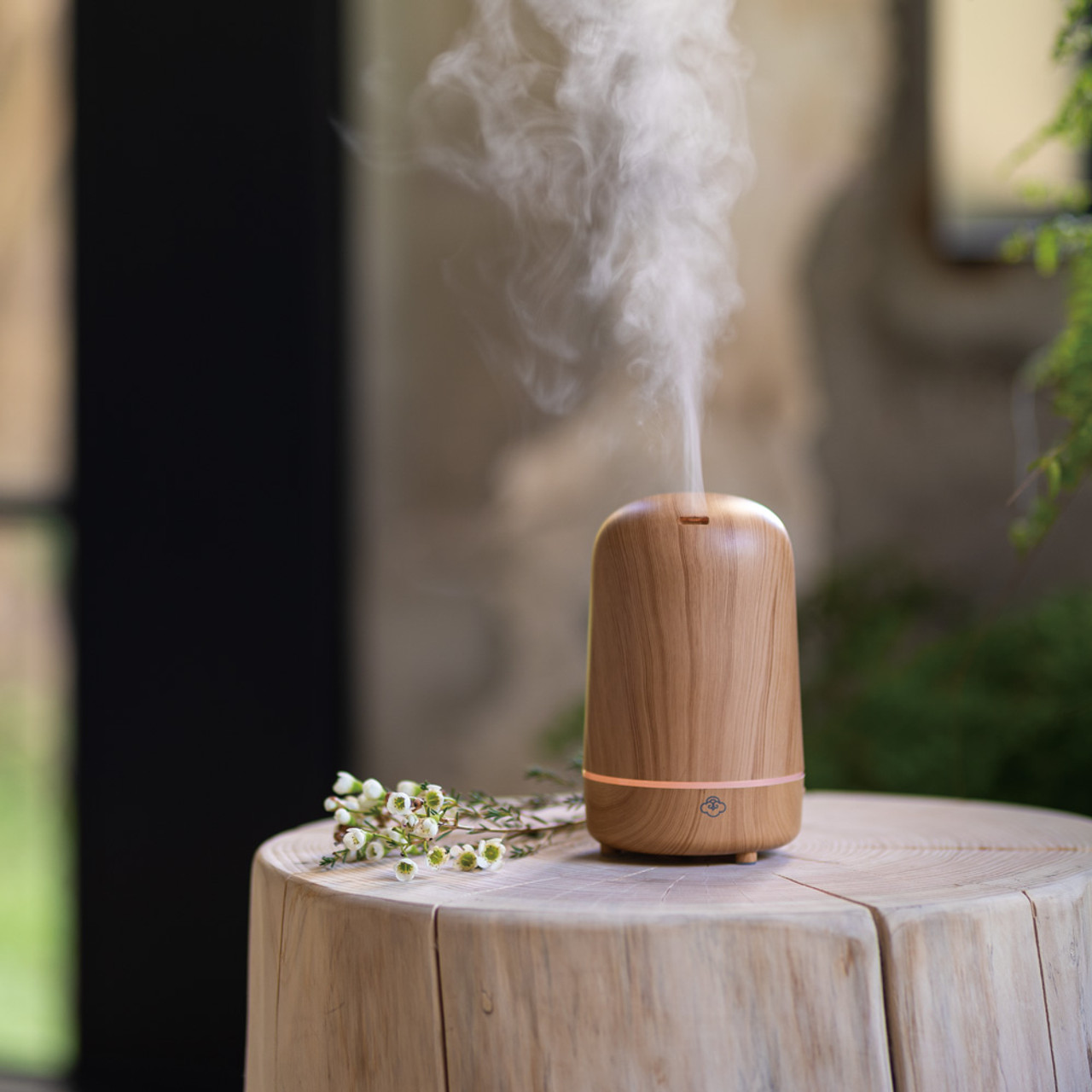 Diffusore ad Ultrasuoni in Legno di Bambù