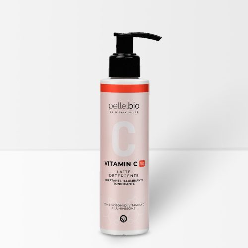 Vitamin C Plus Latte Detergente Idratante Tonificante e Illuminante 125 ml Pelle Bio