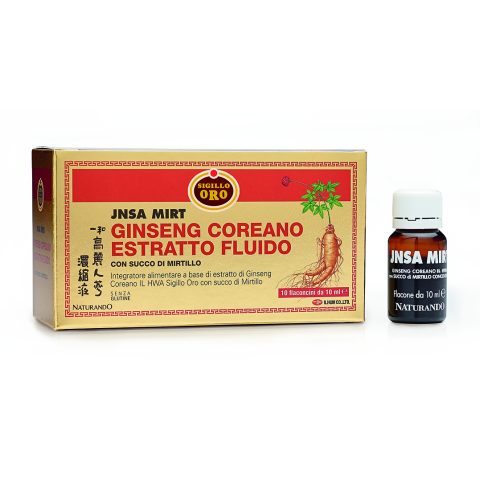 Ginseng HWA Sigillo Oro 10 Flaconcini da 10 ml