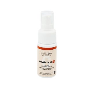 Vitamin C Plus Latte Detergente Idratante Tonificante e Illuminante Mini Taglia 30 ml Pelle Bio