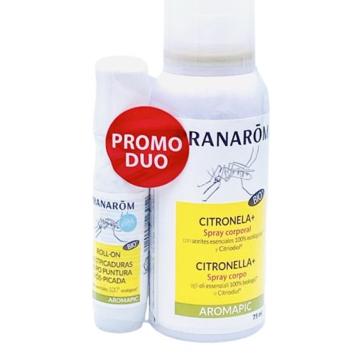Aromapic Duo Spray Corpo 75 ml + Dopo Puntura 15 ml