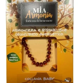 Collana di Ambra Baltica Fatta a Mano Baby