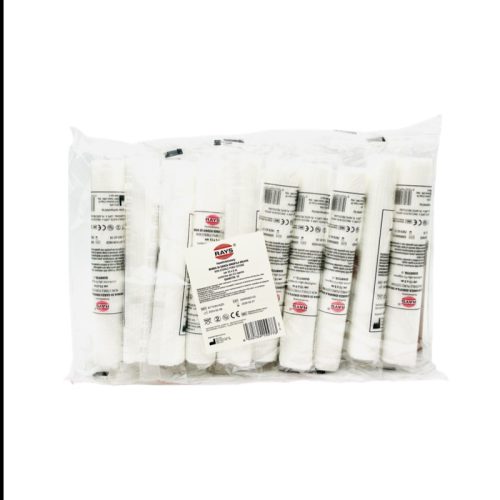 Bende monouso per calco e bendaggi in garza di cotone cm.15x5