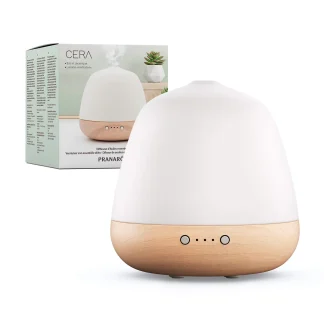 Diffusore Oli Essenziali Cera Legno Vetro