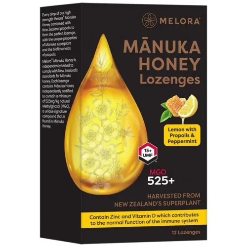 Caramelle Miele di Manuka 525+ Limone Menta