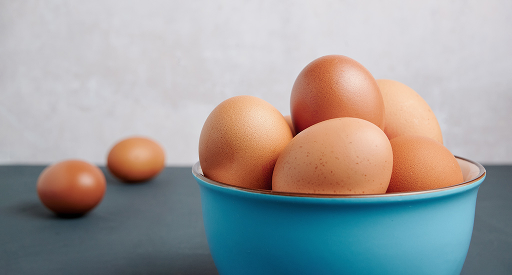 Collagene e guscio d'uovo